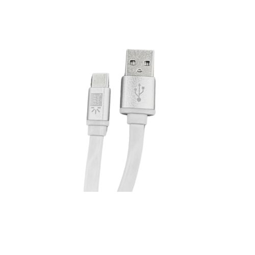 Cable Plano de Carga Case Logic USB-A a USB-C CL-CP-CA-101-WT