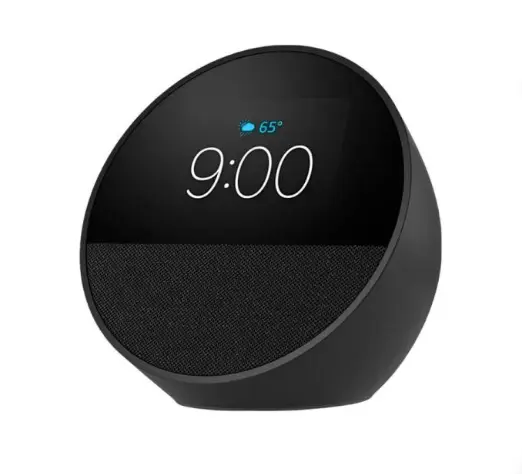 Parlante Inteligente Amazon Echo Spot 2da Generación Negro B0BFCBKXWLB