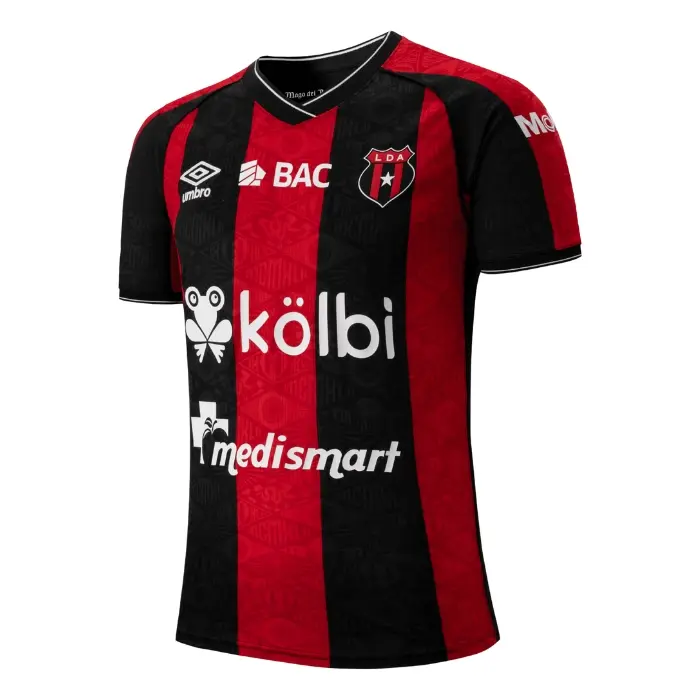 Camiseta LDA Umbro Manga Corta Edición Jugador Casa Roja/Negro 2024 Hombre