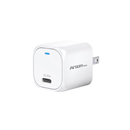 Cargador Argom Fast Wall Carga Tipo C 20W ARG-AC-0110WT