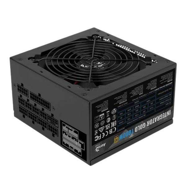 FUENTE DE PODER AEROCOOL 1000W INTEGRADOR GOLD FM 100-240V ACPG-IMK0FUC.31
