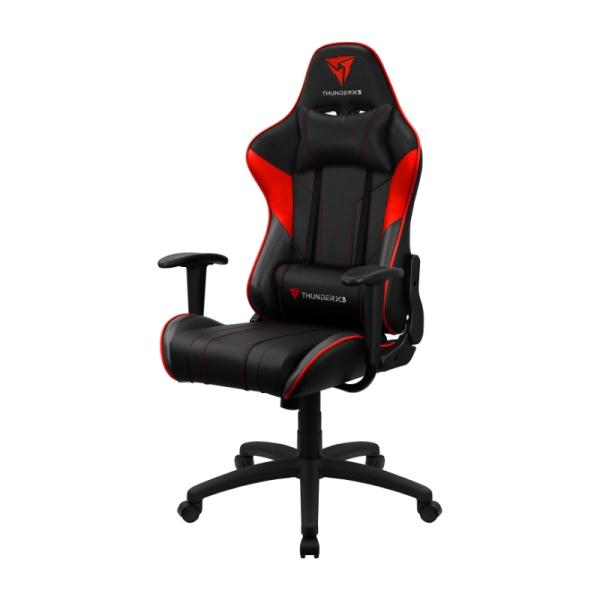 Silla Gamer THUNDERX3 EC3-BLACK-RED(STEEL BASE) TEGC-2027101.R7