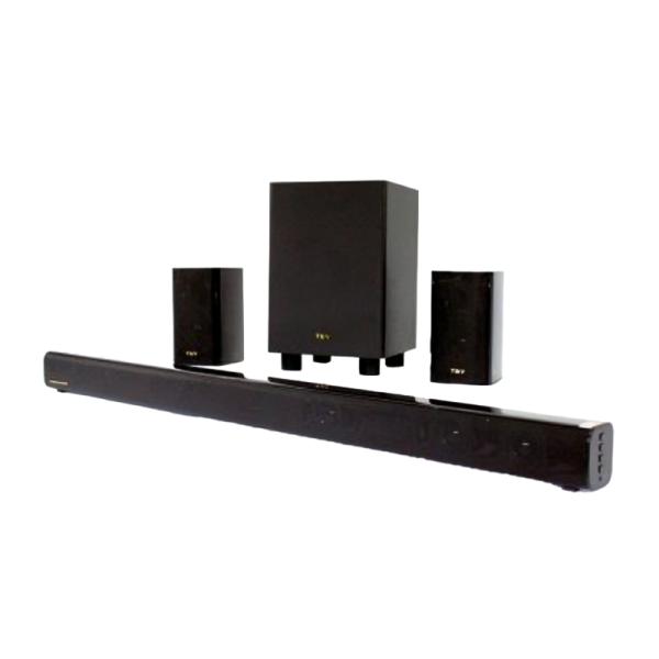 BARRA DE SONIDO THONET & VANDER REIN CON 2 PARLANTES Y SUBWOOFER HDMI ARC + SPDIF OPTICAL + 3,5 MM. AUX. ESTÉREO + BLUETOOTH HK0