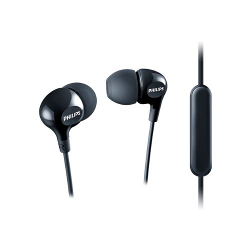 Audífonos Philips con Micrófono Negro SHE3555BK/00