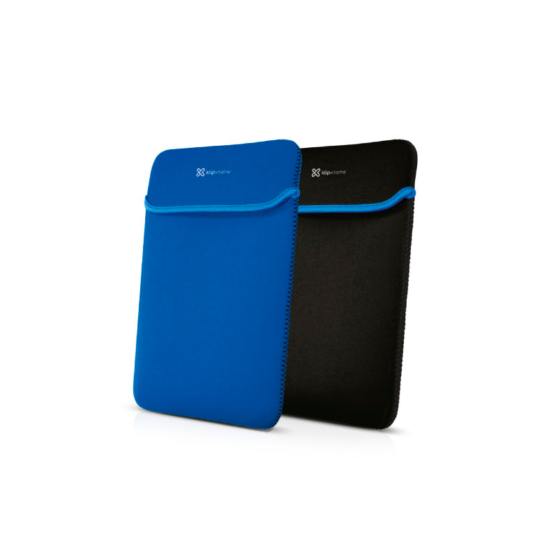 Funda Klip Xtreme Kolours 14.1" Reversible Negro/Azul KNS-214BL