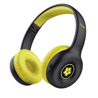 Trust audifonos infantil wireless color negro personalizable - 25405