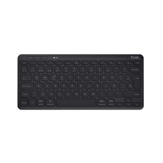 Trust teclado inalambrico en español eco recargable - 25059