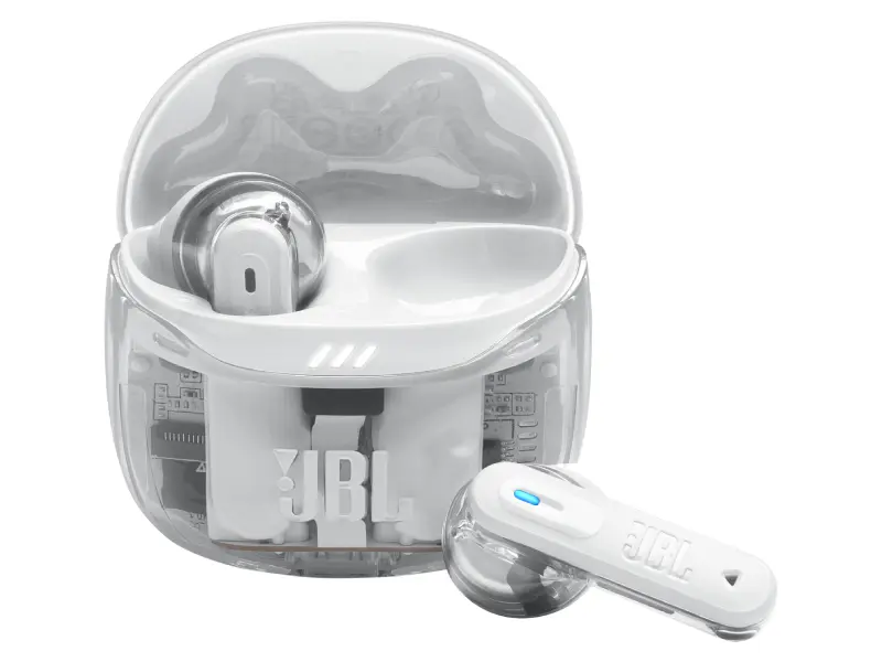 JBL - Headphones - Wireless - Tune Flex 2 TWS Ghost White JBLTFLEX2GWHTAM