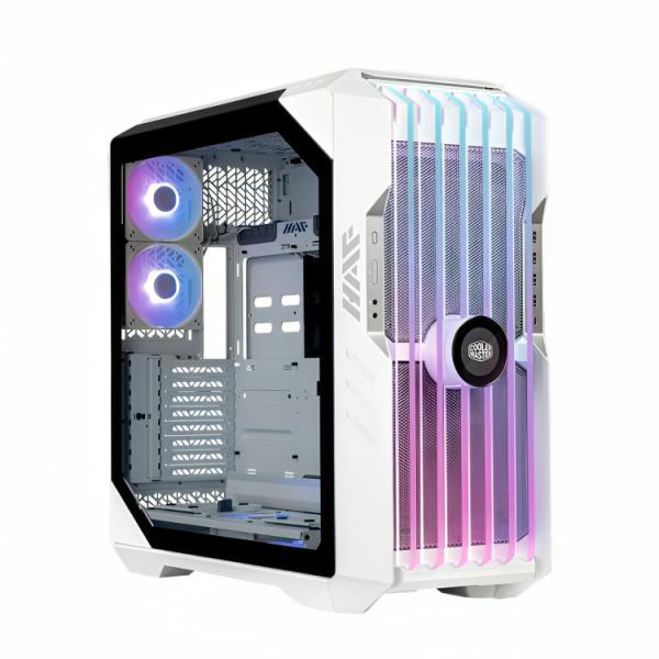 CASE GAMING RGB COOLER MASTER HAF 700 EVO ATX VIDRIO TEMPLADO 4 VENTILADORES FRONTALES Y 1 POSTERIOR H700E-WGNN-S00