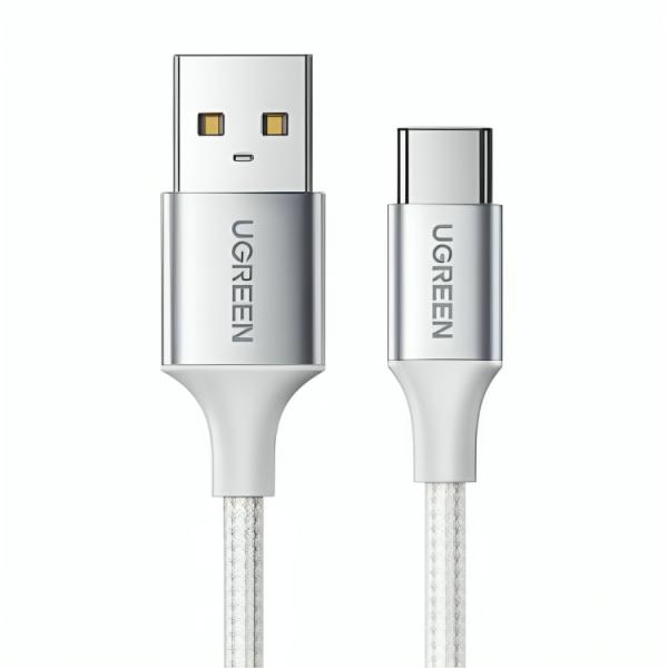 CABLE UGREEN US288 CARGA RAPIDA USB-A A USB-C 3A 1 METROS 60126
