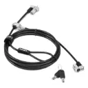 Candado Lenovo Twin Head Nano/MS 2.0 Negro 4XE1B81919