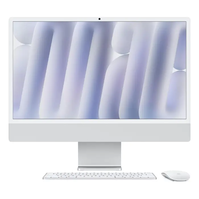 Computadora Apple iMac 24" 4.5K All in One M4 256GB SSD 16GB-RAM MacOS Sequoia Plateada MWUC3LZ/A