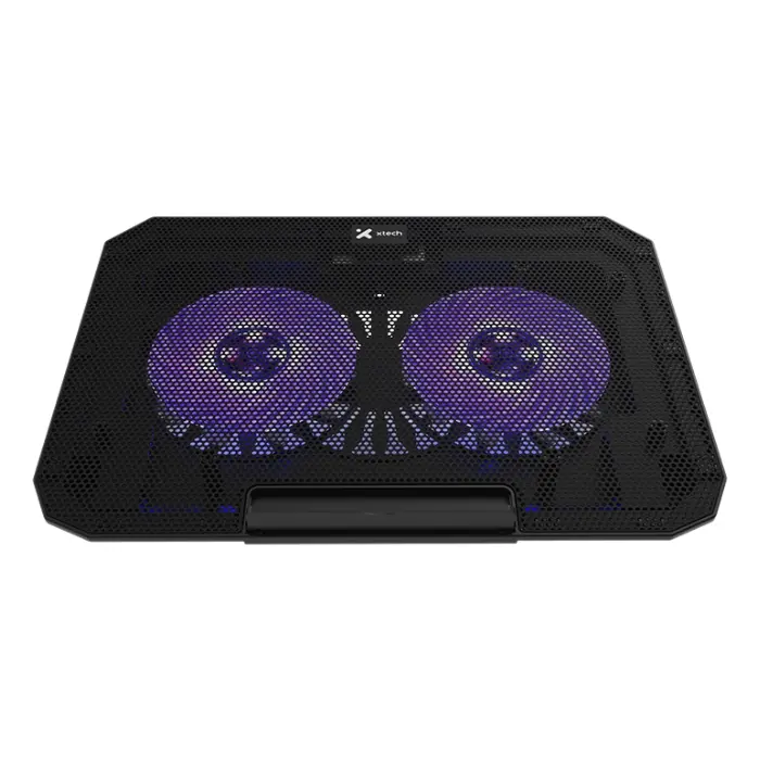 Base XTech 15.6" Ventilador LED Negra XTA-156