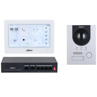 Dahua kit de videoportero IP y wi-fi - DHI-KTP04(S)/DHI-VTO2201F-P-S2/DHI-VTH5421HW- 1.0.01.15.12451-0001