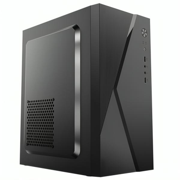 CASE CM04Q1RA001C MICRO ATX U1*2+ AUDIO + FUENTE DE PODER 600W
