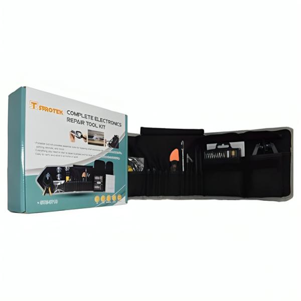 KIT DE HERRAMIENTAS SPROTEK PARA DISPOSITIVOS ELECTRONICOS 30 PIEZAS STE-3710