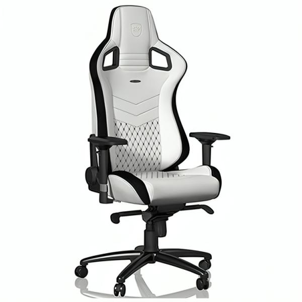 SILLA GAMING NOBLECHAIRS EPIC CUERO SINTÉTICO NBL-PU-WHT-001