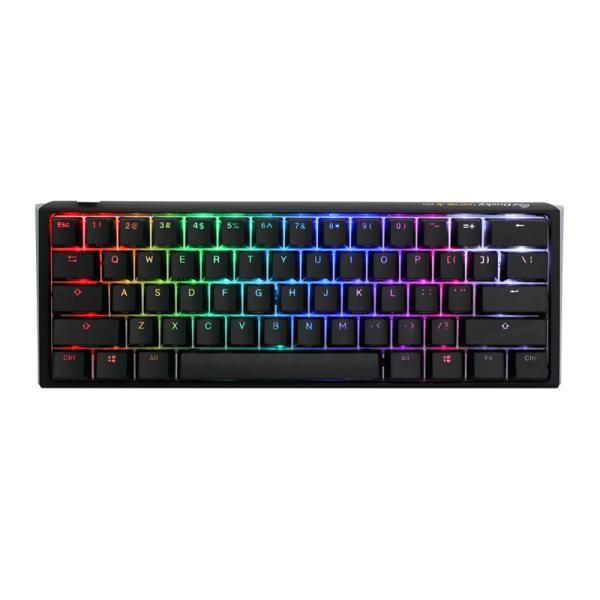 TECLADO GAMING RGB DUCKY ONE 3 MINI MECANICO USB-C ESPAÑOL SWITCH AZUL DKON2161ST-CESPDCLAWSC1