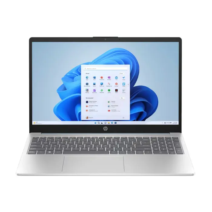 Laptop HP 15-FC0230LA 15.6" Ryzen 3 512GB 8GB-RAM Win 11 Home Plateada/Azul B9TN5LA#ABM