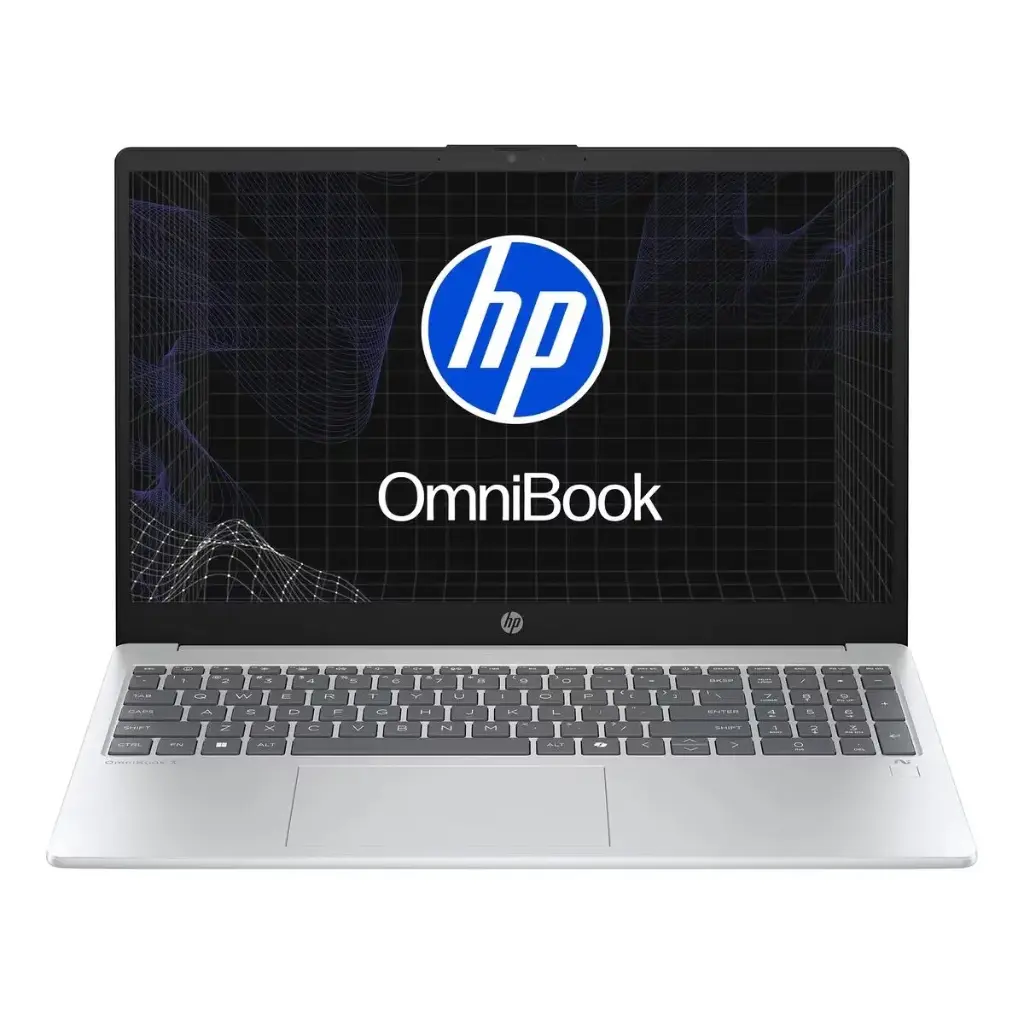 Laptop HP Omnibook 3 NGAI 15-FN0051LA 15.6" Ryzen 5 512GB 16GB-RAM Win 11 Home Plateada BM2J0LA#ABM