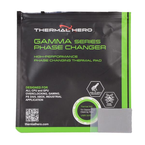 PARCHE TERMICO THERMAL HERO FASE GAMMA 40 X 30 X 0.2MM DENSIDAD 2,7 G/CM TEMPERATURA -60 ~ 130°C TH-710043