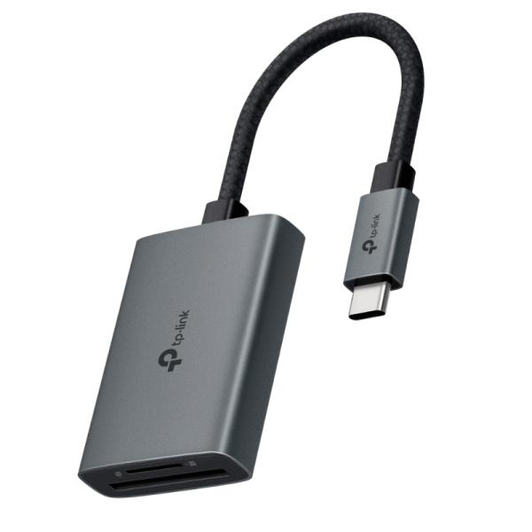ADAPTADOR USB-C TP LINK UA430C(UN) 1 PUERTO SD y 1 PUERTO MICROSD 3.0 5 GBPS