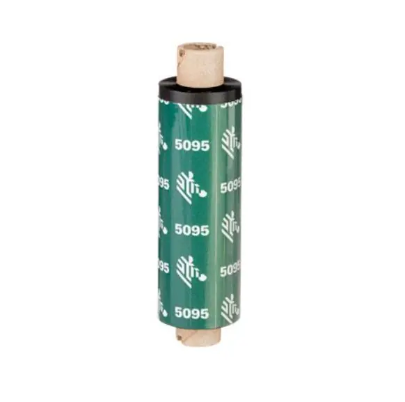 RIBBON DE RESINA ZEBRA 5095 84MM X 74M 3.3" X 244' NUCLEO DE 0.5" 12 ROLLOS / CAJA 05095GS08407