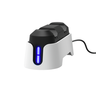 Trust GXT 255W soporte de carga rapida para mandos de PS5 blanco - 25597