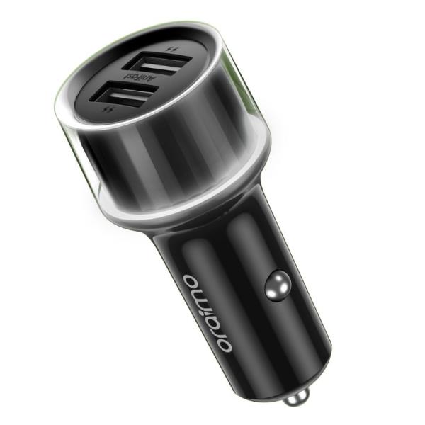 CARGADOR ORAIMO HIGHWAY 15.5W 2 PUERTOS USB-A PARA CARRO OCC-1152D