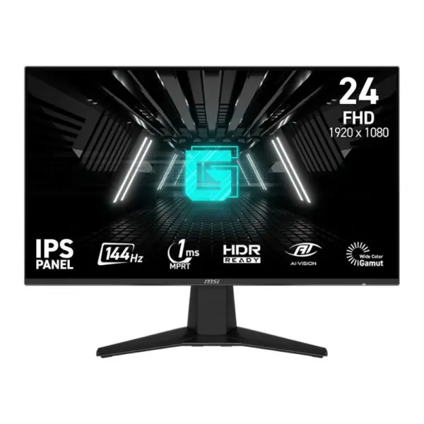 MONITOR MSI G242L E14 23.8" PLANO 144HZ 1920 x 1080 HDMI Y DP 9S6-3BC61T-002