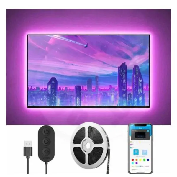 LUCES GOVEE TV LED BACKLIGHT DE 3 METROS H61780A1