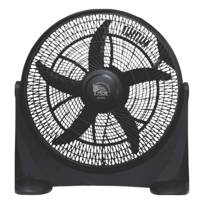 Ventilador de Suelo American Electric 20″ 90W Negro BF-204