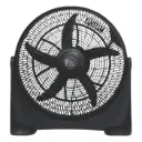 Ventilador de Suelo American Electric 20″ 90W Negro BF-204