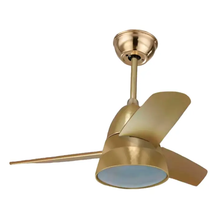 Ventilador de Techo American Electric Cirro Gold 36″ Luz LED 24W Dorado 308-GD