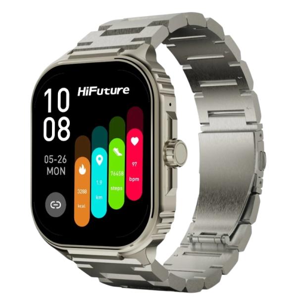 SmartWatch HiFuture ULTRA3 Pro 43mm Plateado