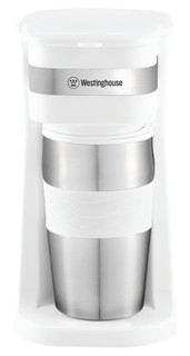 Westinghouse cafetera individual con mug térmico blanca -WKCMGO11WH
