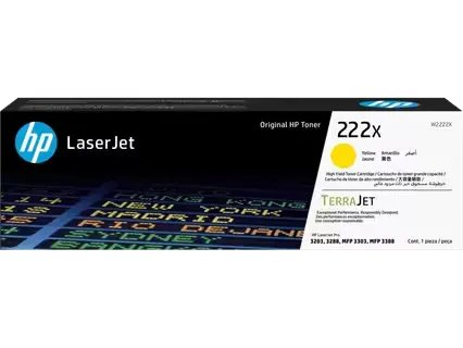 HP toner amarillo 222X W2222X