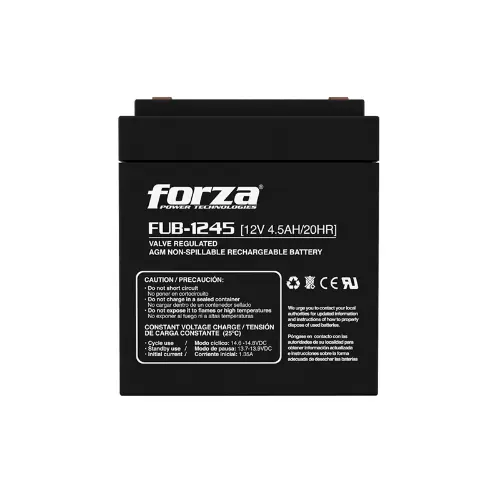 Batería Recargable Forza 12V/4.5Ah AGM FUB-1245