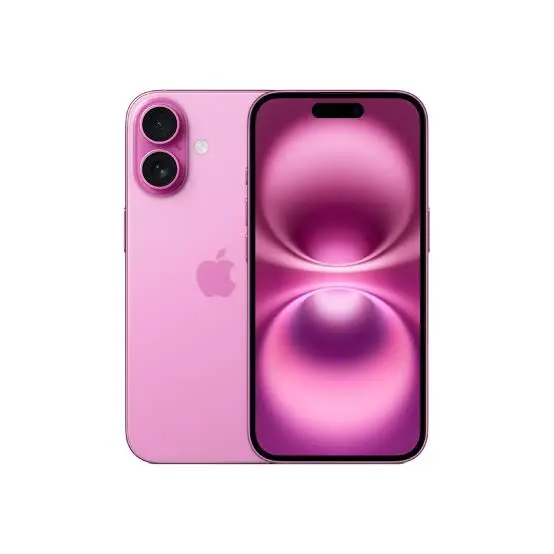 Celular Apple iPhone 16 5G 128GB 8GB-RAM Rosa