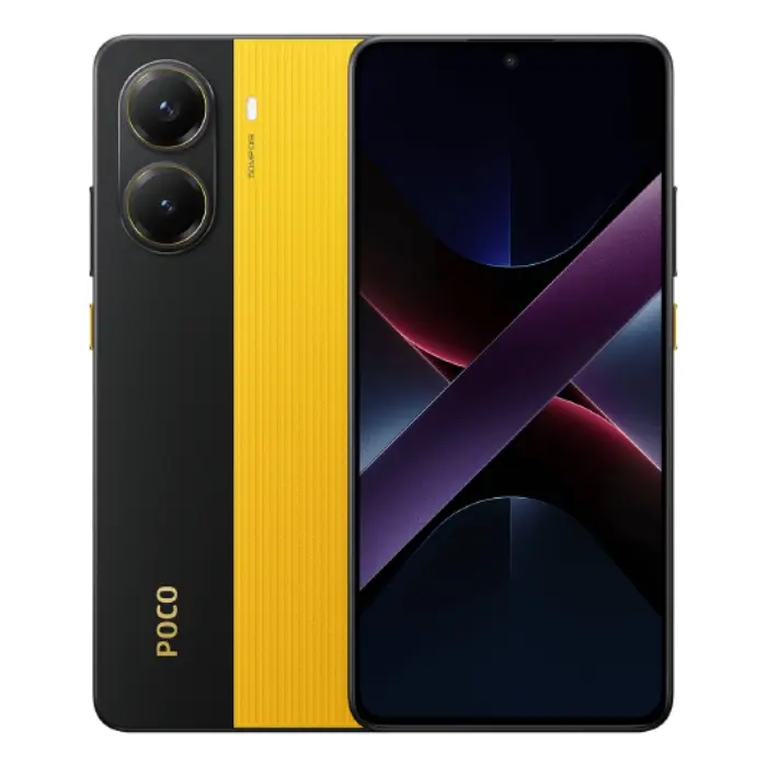 Celular Xiaomi Poco X7 Pro 5G 512GB 12GB-RAM Negro/Amarillo