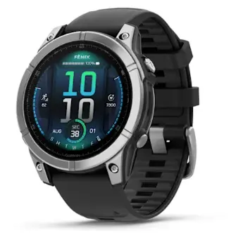 SmartWatch Garmin Fenix E AMOLED 47mm Negro/Plata 010-03025-02