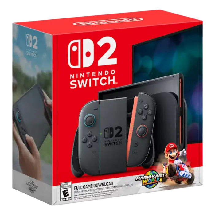 Consola Nintendo Switch 2 256GB Neon - Mario Kart World Bundle