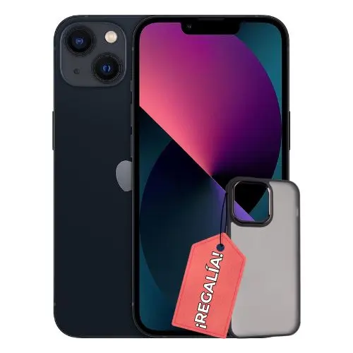Celular Apple iPhone 13 5G 128GB 4GB-RAM Negro MLNC3LL/A