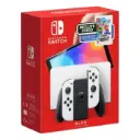 Consola Nintendo Switch OLED 64GB Blanco - Super Mario Bros. Wonder Bundle