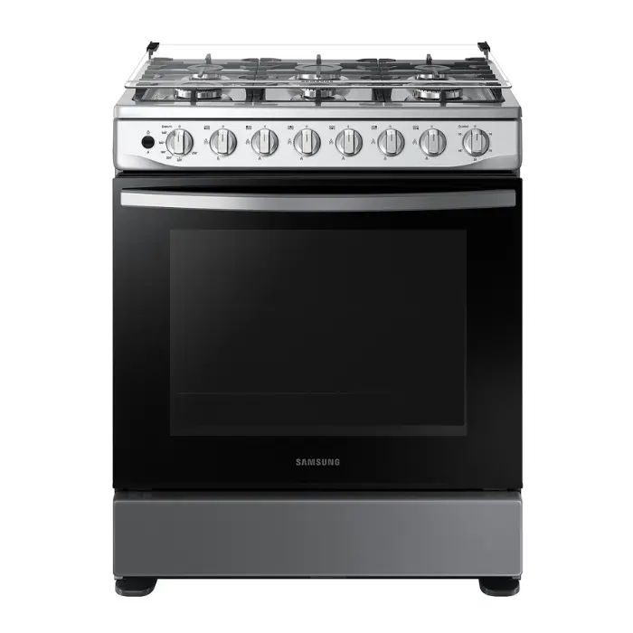 Cocina a Gas Samsung 30" 6 Quemadores Gris NX52T5511LS/AP