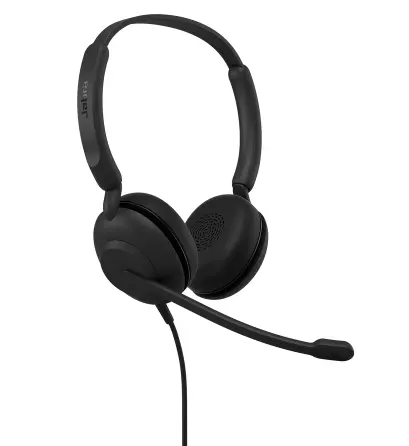 Jabra – Evolve 10 Audífonos Alámbricos USB-A, Negro