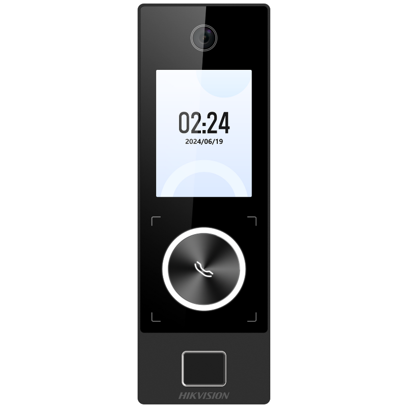 LECTOR BIOMETRICO DE RECONOCIMIENTO FACIAL HIKVISION DS-K1T323MBFWX-E1(O-STD) (E) CON DE 2.4" LENTE 2MP