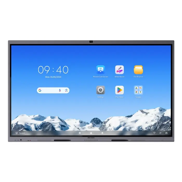 Monitor Interactivo Hikvision 65″ 4K DS-D5C65RB/B2L(EDLA)