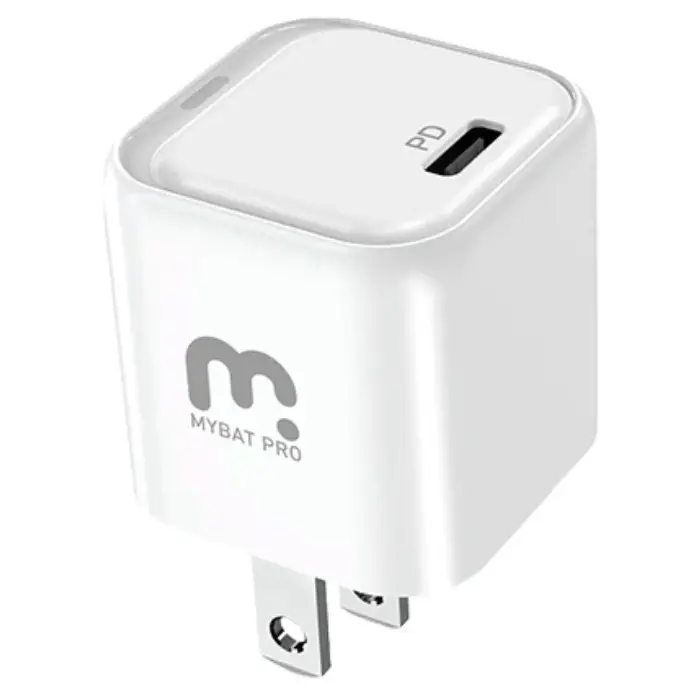 Adaptador de Corriente MyBat Pro Mini 20W USB-C Carga Rápida Blanco RCGTRAC09W