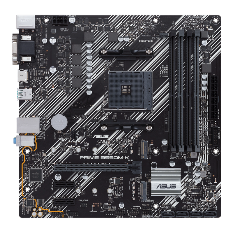 TARJETA MADRE ASUS PRIME B550M-K AM4 MICRO ATX DDR4 90MB14V0-M0EAY0